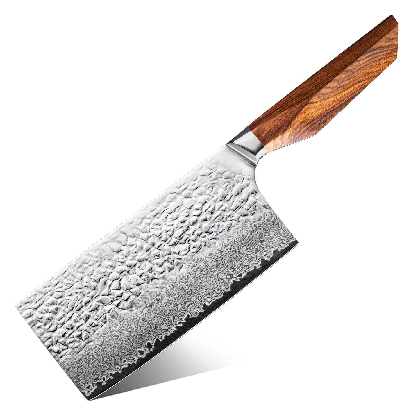 7-Inch Damascus Cleaver Knife